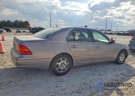 2001 Lexus Ls 430 z USA, uszkodzony, nr VIN JTHBN30F810026023